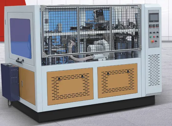 Linea di produzione macchina per fare tazze di caffè, tazza di tè, tazza di carta, usa e getta, a doppia parete, ad ultrasuoni