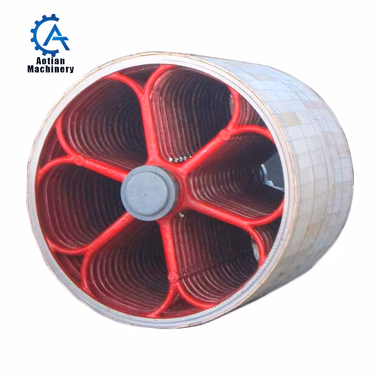 Forma cilindrica con gabbia in rete con diametro di 1500 mm