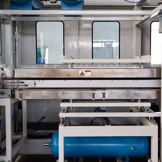Linea di macchine per la produzione di scatole per alimenti da asporto in plastica PP